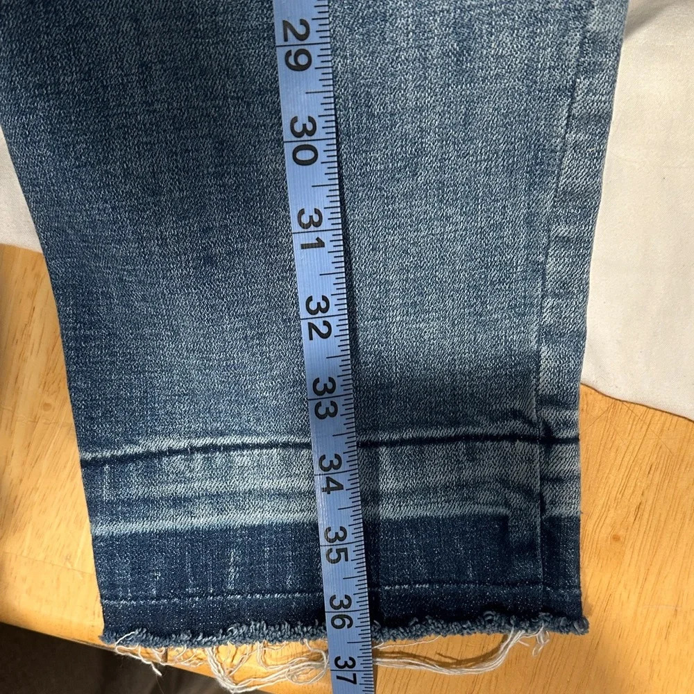KanCan High Rise Distressed Raw Hem Skinny Jeans Women’s Size 7 - Picture 6 of 6